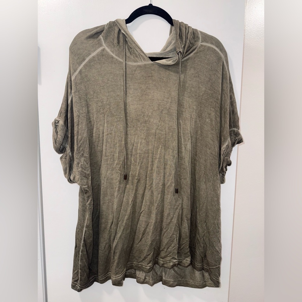 Cable & Gauge Olive Hooded Sweatshirt